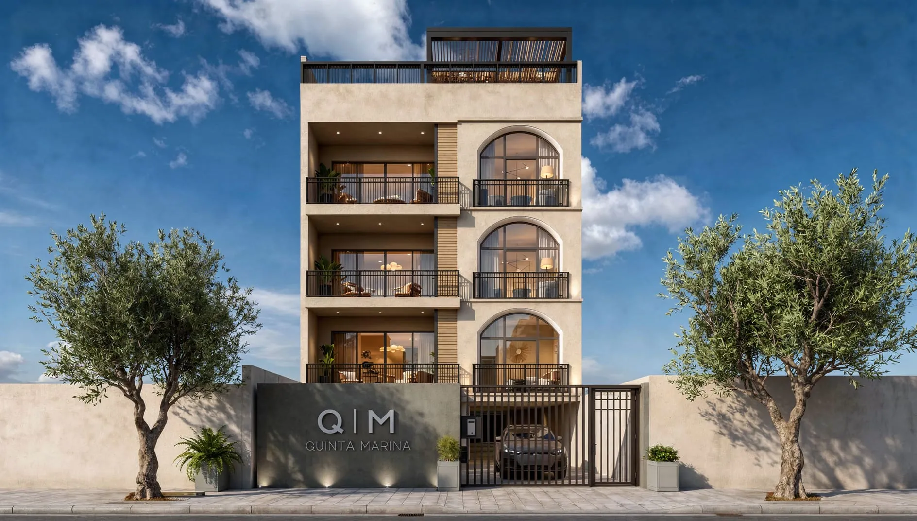 Quinta Marina, fachada